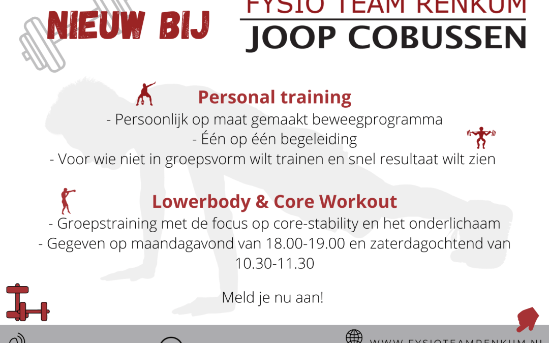 Personal Training en Lowerbody & Core workout